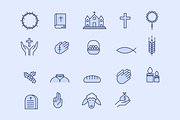 20 Catholic Icons, a Solid Icon by Creative VIP (Thumbnail 2 of 5)