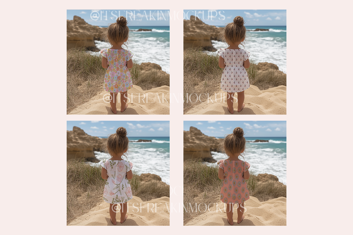 PSD Kids Clothing Mockup Bundle, a Shirt Mockup by ItsFreakinMockups (Photo 7 of 7)