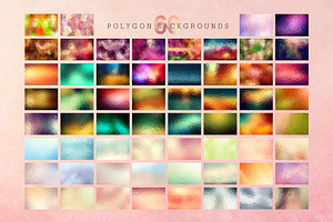 [60% OFF] 60 Polygon Textures (EPS)
