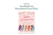 Unicorn Birthday Invitation, an Invitation Template by heynomi (Thumbnail 17 of 19)