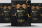 Black Friday Sale Flyer, a Flyer Template by MadridNYC (Thumbnail 4 of 4)