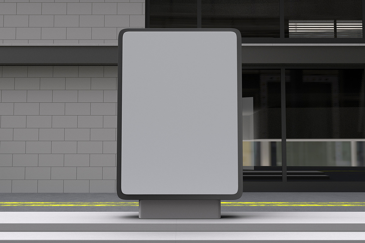 Billboard Mockup, an Advertising Mockup by mockupbuys (Photo 2 of 2)
