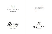20 Minimal and Elegant Logos | -50%, a Branding & Logo Template by VP Fonts (Thumbnail 5 of 8)