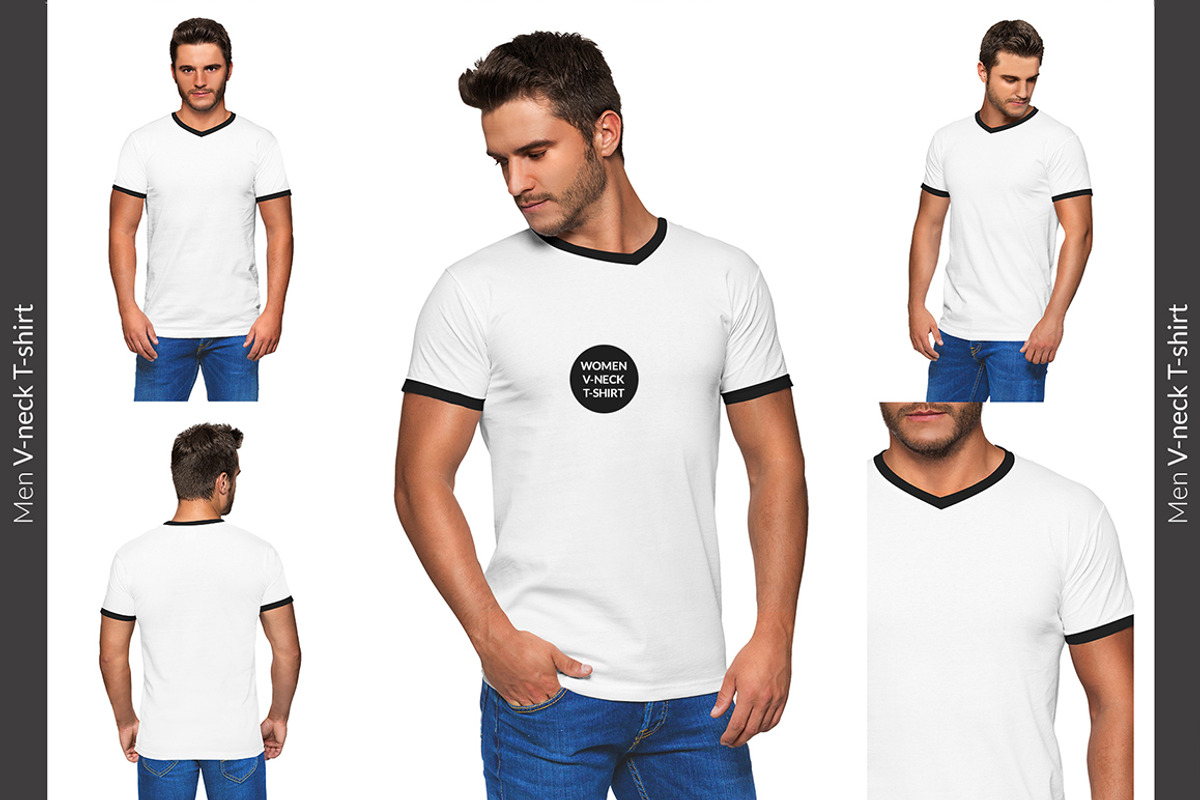 T-SHIRTS BUNDLE 20xMock-ups + DEMO, a Books & Magazine Mockup by Apparel_Mockups (Photo 11 of 28)