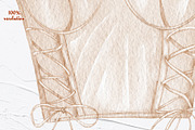 Lingerie Watercolor Collection, an Object Illustration by BarvArt (Thumbnail 6 of 9)
