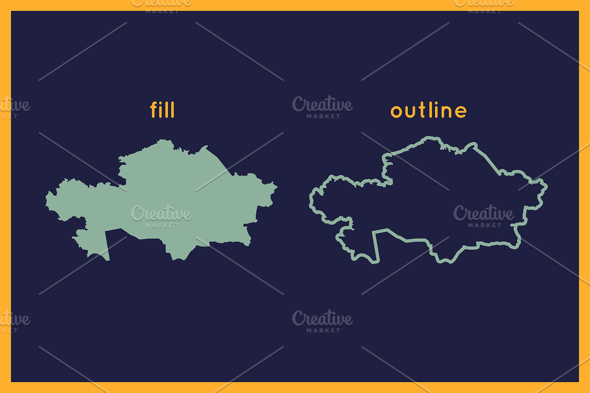World map with countries and regions, an Illustration by KULISTOV (Photo 2 of 2)