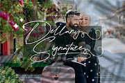 Dellany Signature Business Font, a Script Font by KennedyStudio (Thumbnail 1 of 9)