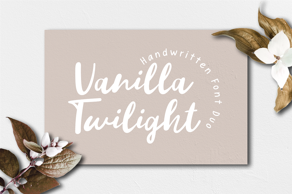 Vanilla Twilight // Handwritten Duo