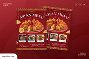 Asian Menu Flyer, a Flyer Template by Annora Studio (Thumbnail 1 of 6)