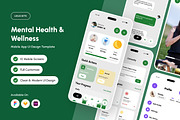 Anmo – Guided Meditation App UI Kit, an App Template by productype1 (Thumbnail 1 of 5)