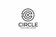 Circle Cut - Geometric Letter C Logo, a Branding & Logo Template by yopie (Thumbnail 3 of 4)