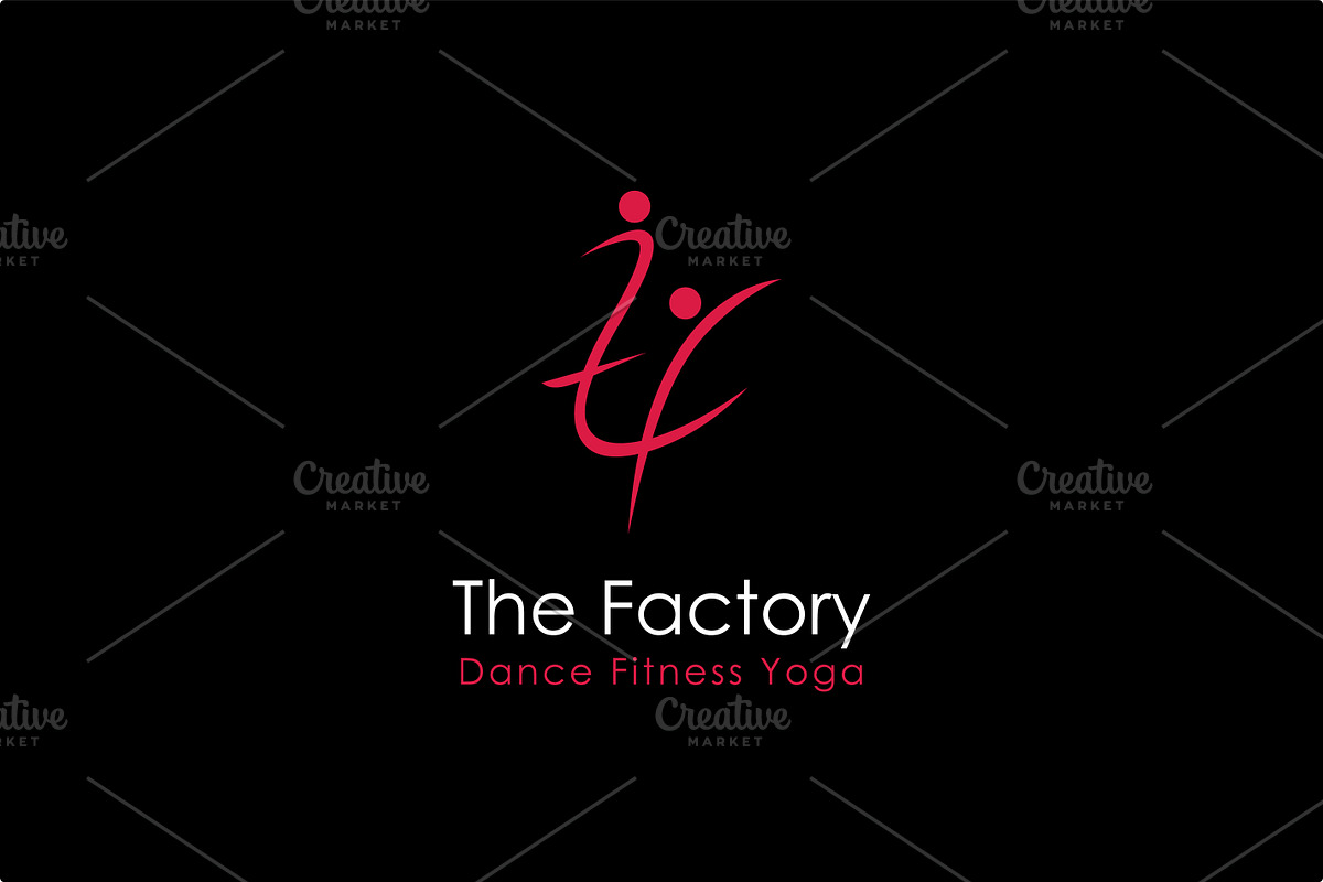 Human motion letter TF logo, a Branding & Logo Template by DOMHOUZE