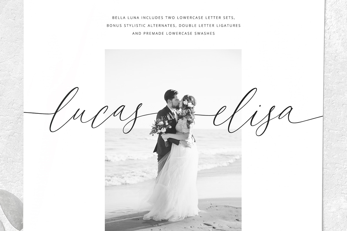 Bella Luna | Feminine Script Font, a Script Font by Pink Coffie (Photo 17 of 30)
