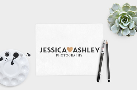 Elegant Modern Logo + Watermark