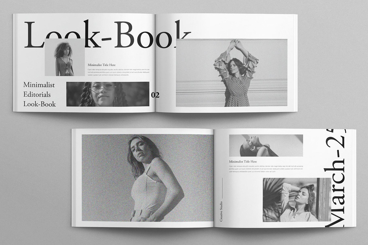 Editorial Look-Book Landscape, a Magazine Template by E-Type (Photo 3 of 7)