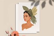 Nature Goddess Woman Character PFace, a Person Illustration by Imaginary Party (Thumbnail 7 of 10)