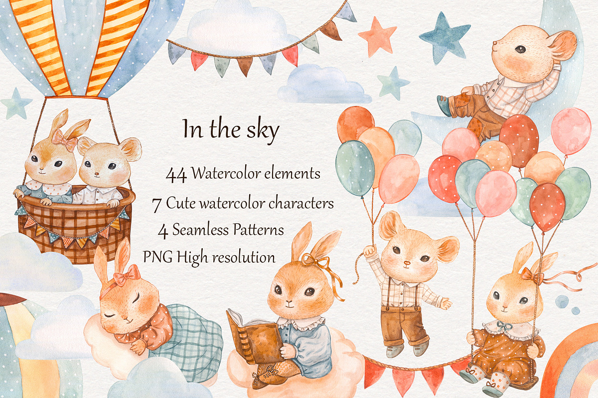 Watercolors illustration, an Animal Illustration by OxanaTally (Photo 1 of 8)