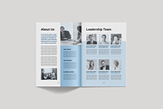 Company Profile Brochure, a Brochure Template by Leaflove (Thumbnail 3 of 10)