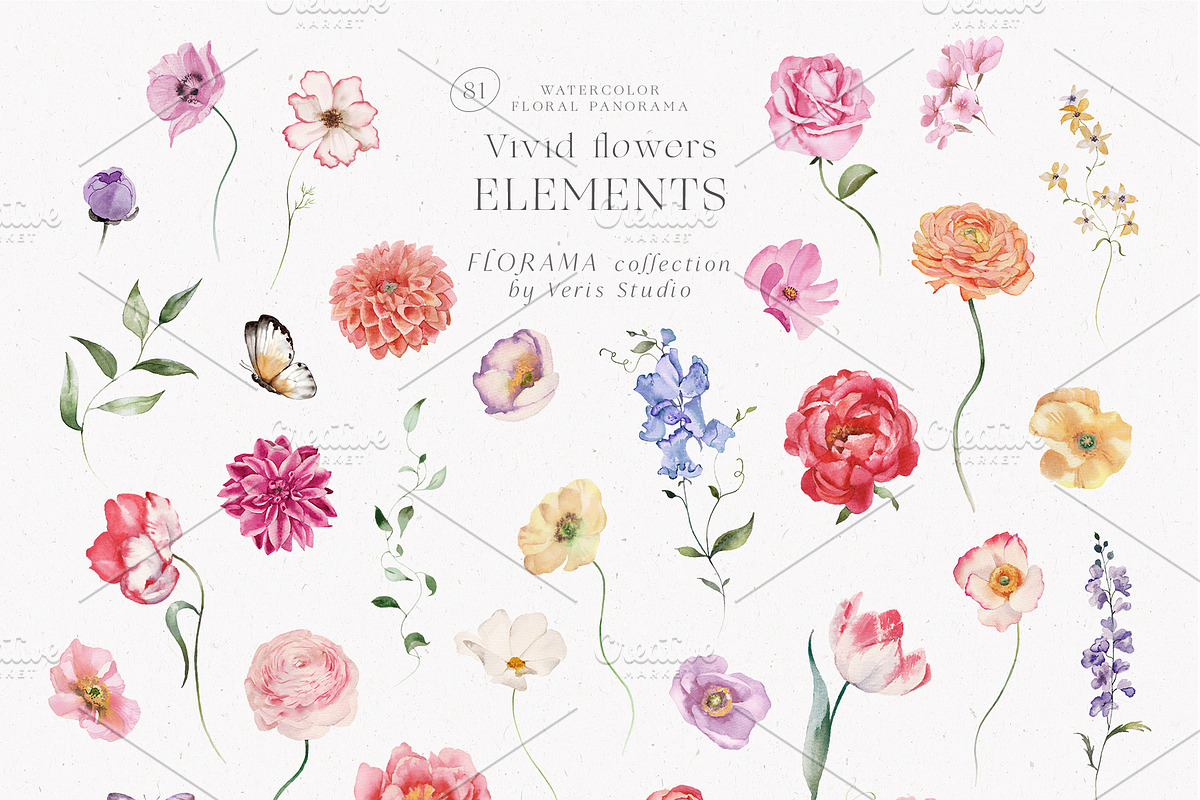 FLORAMA 6 Floral Seamless Patterns, a Pattern Graphic by Veris Studio (Photo 34 of 34)