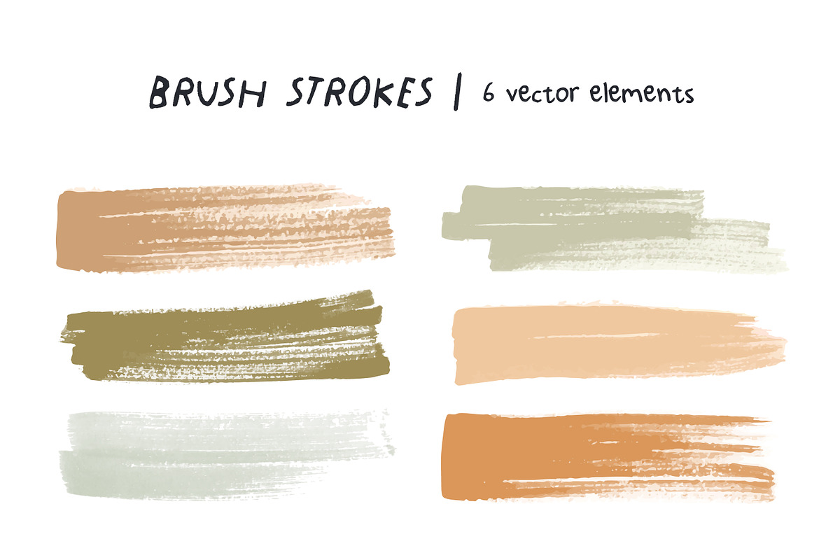 Textured paint lines, brush strokes, a Decorative Illustration by Good Studio (Photo 1 of 4)