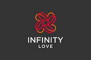 Infinity Love Logo, a Branding & Logo Template by Buqancreative (Thumbnail 2 of 2)