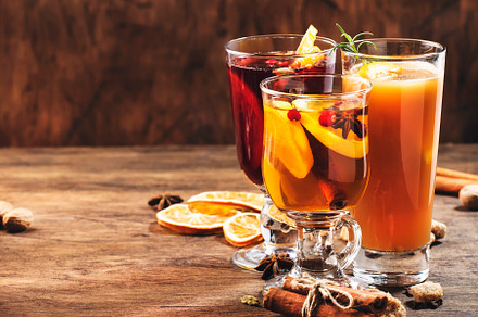 Selection of autumn or winter season stock photo containing hot cocktails and, a Food & Drink Photo by 5PH