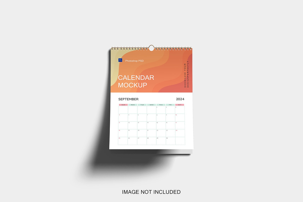 Calendar Mockup, a Product Mockup by Sweetdady (Photo 2 of 6)