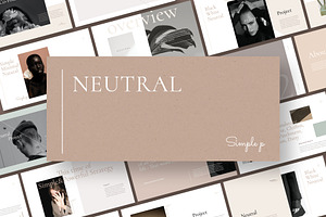 Neutral Keynote Template
