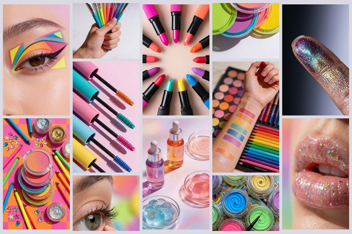 Chromatic Glam, a Beauty & Fashion Photo by AI Petr Creative Agency (Photo 3 of 7)