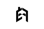 Letter EF Home Logo Design, a Branding & Logo Template by Salman Shop (Thumbnail 4 of 4)