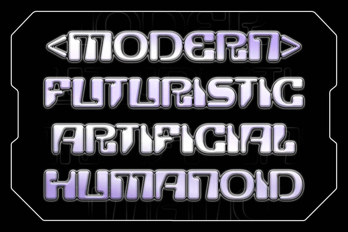 CS Rexa – Futuristic Font, a Sans Serif Font by Craft Supply Co. (Photo 7 of 8)
