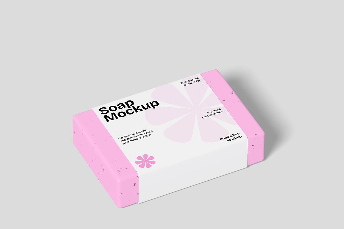 Soap Package Mockup, a Packaging Mockup by Unerispace (Photo 2 of 3)