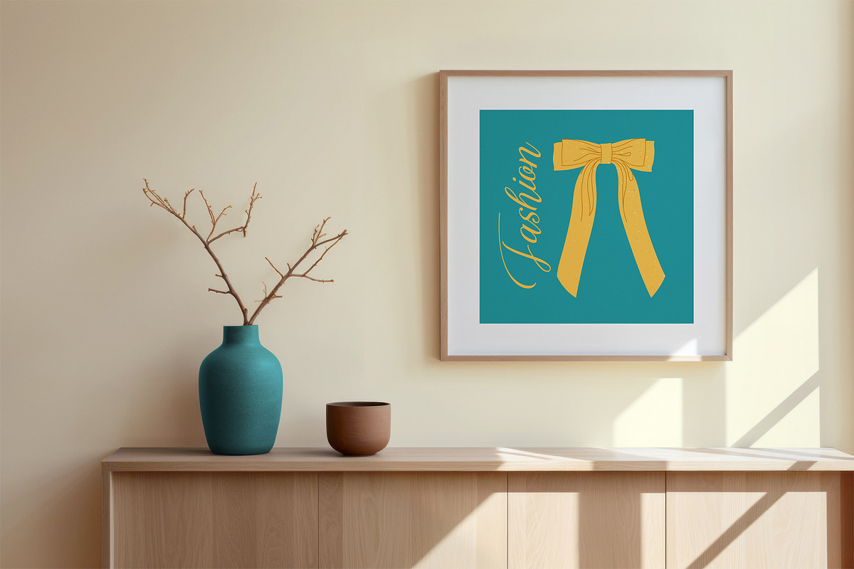 Ribbon bows cute elegant cartoon set, a Decorative Illustration by Neliakott ♥ (Photo 10 of 11)