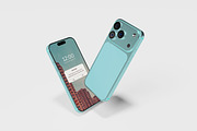iPhone 17 Pro Max Mockup, an iPhone Mockup by kebunmockup (Thumbnail 3 of 5)