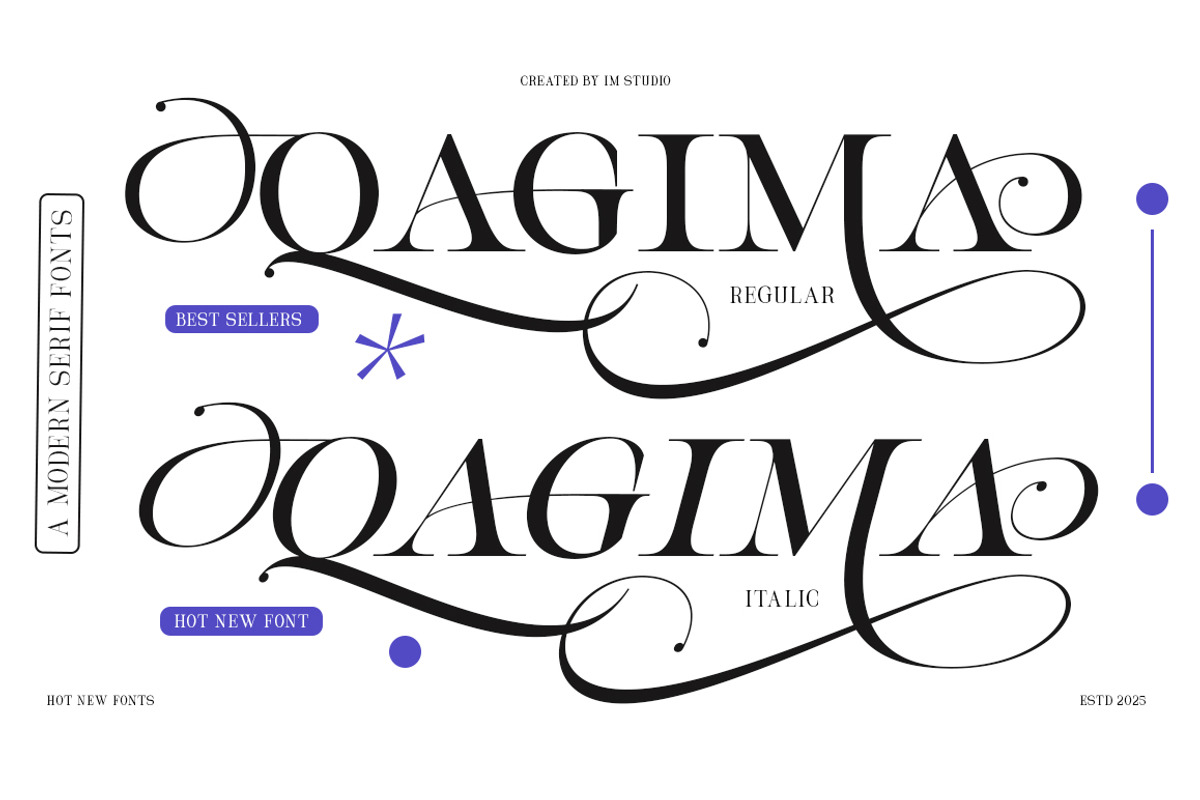 Aghetha Queen, a Serif Font by IM Studio (Photo 6 of 9)