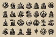 Middle Ages Medieval illustrations, a Decorative Illustration by Nocturnal Wolf (Thumbnail 7 of 17)