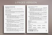 ATS Resume Template Google Docs, a Resume Template by bonadigitals (Thumbnail 2 of 5)