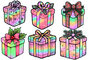 Christmas giftbox clipart, an Illustration by Designworld (Thumbnail 2 of 5)