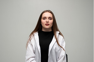 Young woman with natural beauty, a Person Photo by volodymyrshtun13795