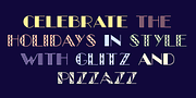 Glitzy, a Font by Ingrimayne Type (Thumbnail 3 of 6)