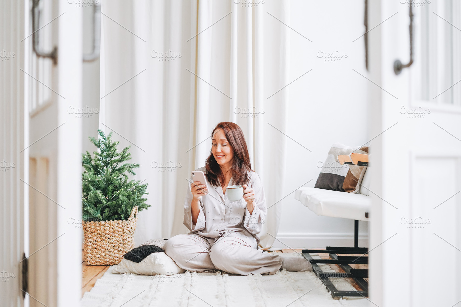 Young adult woman at home, a Person Photo by Galina_Zhigalova