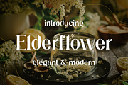 Elderflower - Elegant Typeface, a Serif Font by HipFonts (Thumbnail 1 of 12)