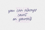 Ashitta Handmade Script Font, a Script Font by Maulana Creative (Thumbnail 2 of 7)