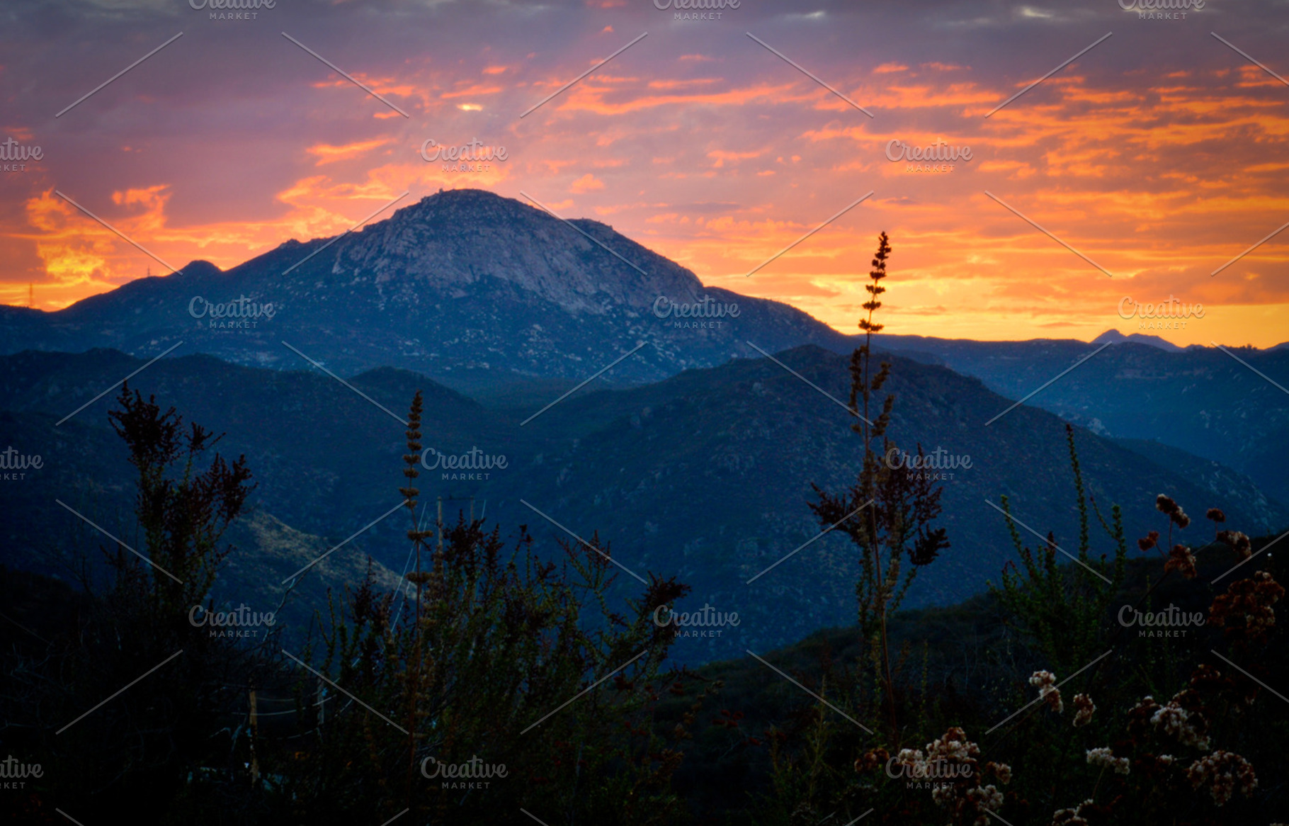 Fiery Sunrise
