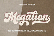 The Magniton - Retro Script, a Script Font by MJB Letters (Thumbnail 9 of 10)