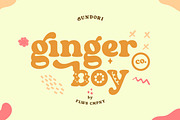 Sundori - Handdrawn Serif Retro Font, a Serif Font by Flawless And Co (Thumbnail 4 of 10)