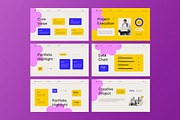 Blue Company Profile PPT, a Presentation Template by Aiyari Graphic (Thumbnail 5 of 5)