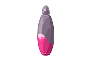 Cartoon perfume bottle, scented, an Object Illustration by the8monkey