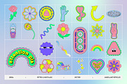 STICKERLAND 2000s Vector Set, an Object Graphic by angelainthefields (Thumbnail 8 of 10)