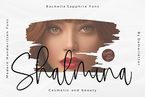 Rachelle Sapphire - Handwritten Font